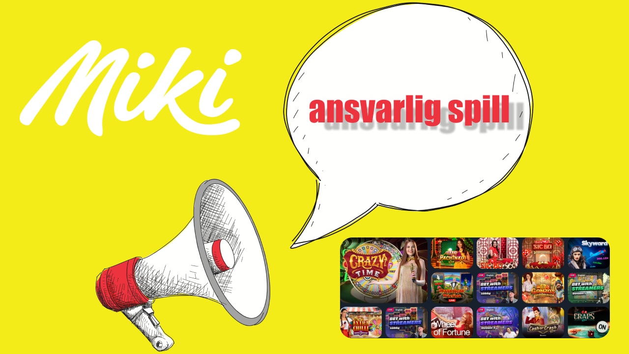 Miki live casino spill Norge