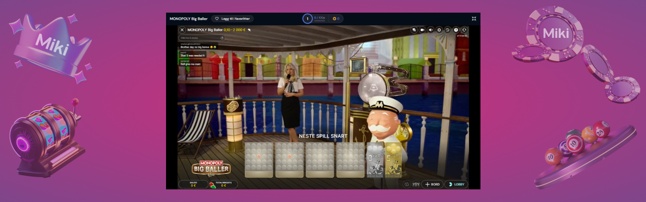 Miki casino live game shows