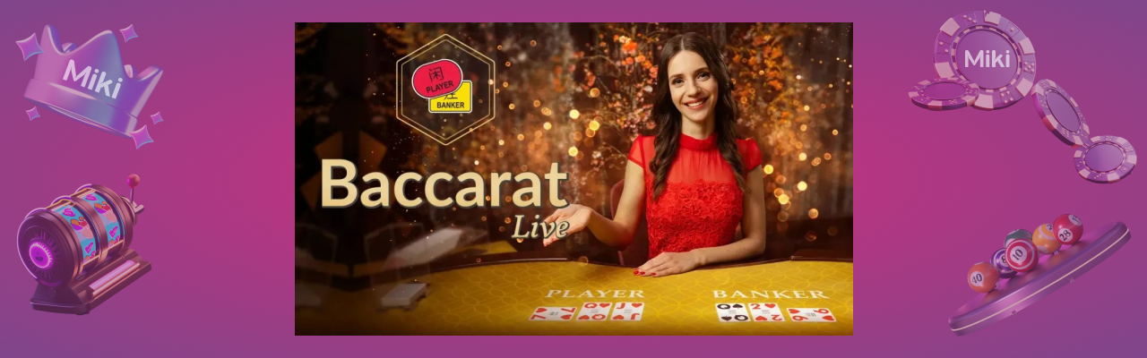 Miki live baccarat pa mobil